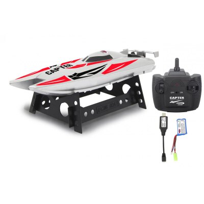 Capter Speedboot weiß/rot LiPo 7,4V 2,4GHz