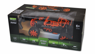 Sandbuggy Beast 1:12 RTR 2,4GHz, 2WD, orange/schwarz