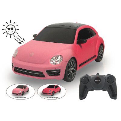 VW New Beetle 1:24 pink/rot 2,4GHz