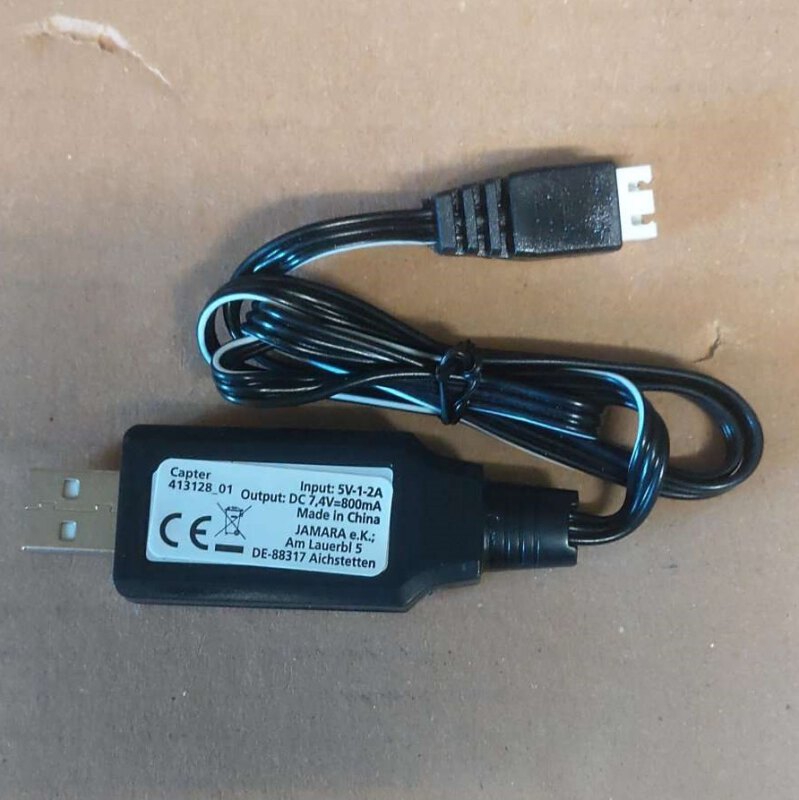 USB Ladekabel Capter Speedboot 7,4V 2,4GHz