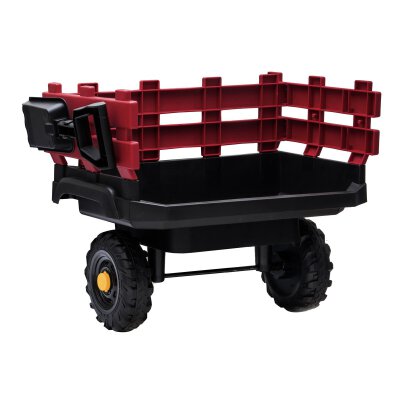 Anhänger Ride-on rot für Traktor Super Load