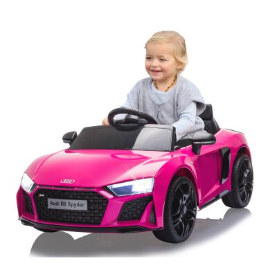 Ride-on Audi R8 Spyder V10 performance quattro pink