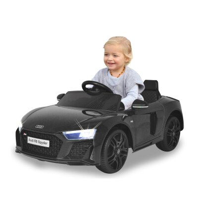 Ride-on Audi R8 Spyder V10 performance quattro schwarz