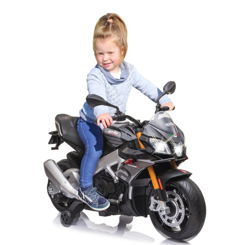 Ride-on Aprilia Tuono V4 1100 RR schwarz 12V