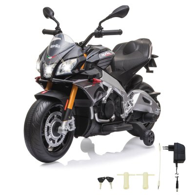 Ride-on Aprilia Tuono V4 1100 RR schwarz 12V