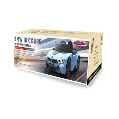 Ride-on BMW I8 Coupe weiß 12V 2,4GHz