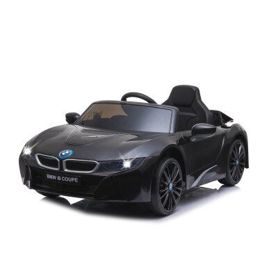 Ride-on BMW I8 Coupe schwarz 12V 2,4GHz