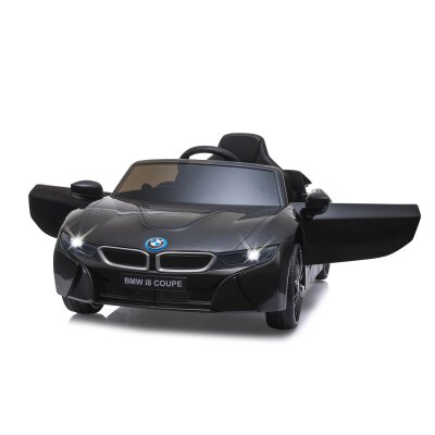 Ride-on BMW I8 Coupe schwarz 12V 2,4GHz