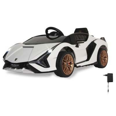 Ride-on Lamborghini Sián FKP 37 weiß 12V