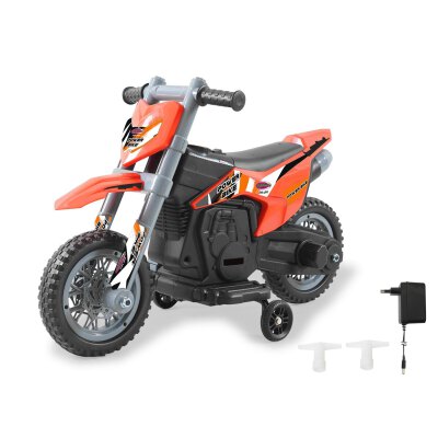 Ride-on Motorrad Power Bike orange 6V