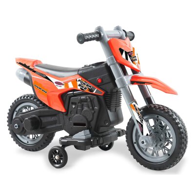 Ride-on Motorrad Power Bike orange 6V