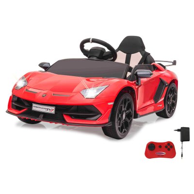 Ride-on Lamborghini Aventador SVJ rot 12V 2,4GHz