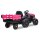 Ride-on Traktor Super Load mit Anhänger pink 12V