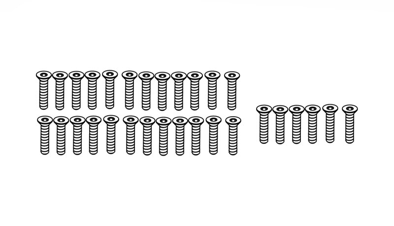 Schrauben Set C HC7/RXB7