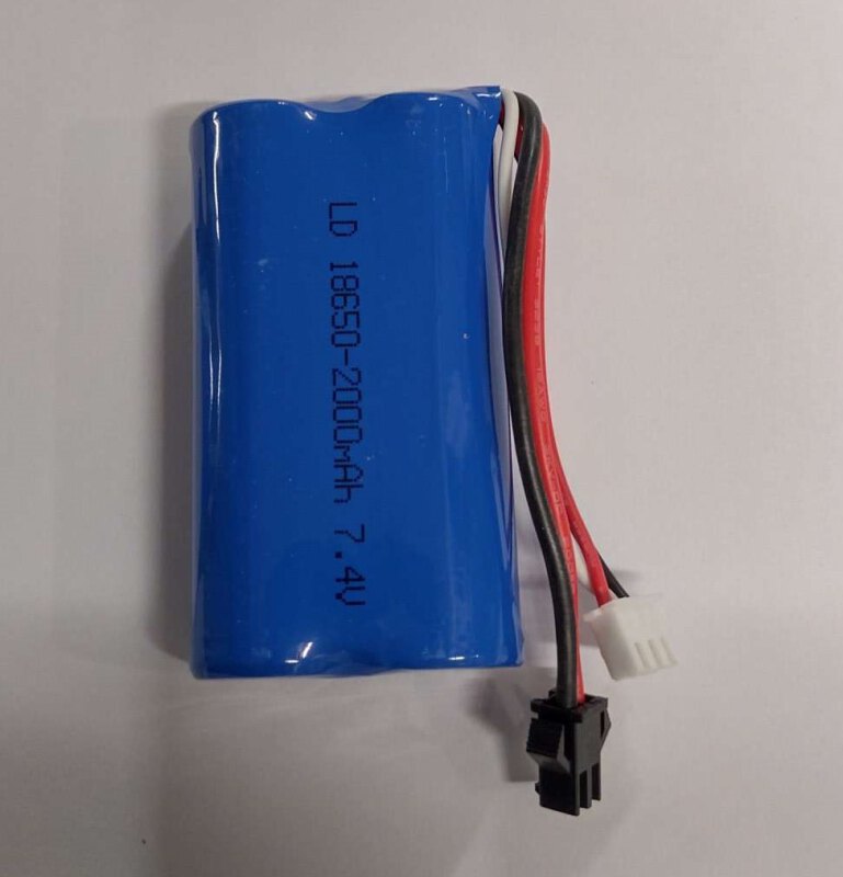 Power Akku J-Rock Li-Ion 7,4V 2000mAh Toy Stecker