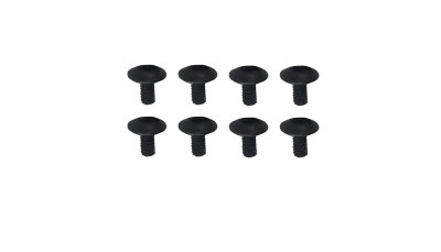 Rundkopfschraube M2x4, 8 Stück