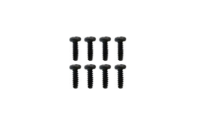 Rundkopfschrauben Schneidegewinde 3x10mm, 8 Stück