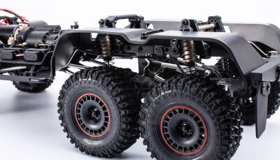 AMXRock RCX10.3P Scale Crawler 6x6 Pick-Up 1:10 ARTR schwarz