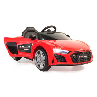 Ride-on Audi R8 Spyder 18V rot Einhell Power X-Change inkl. Starter Set