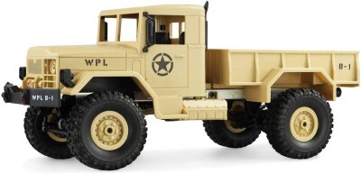 U.S. Militär Truck 4WD 1:16 Bausatz, sandfarben