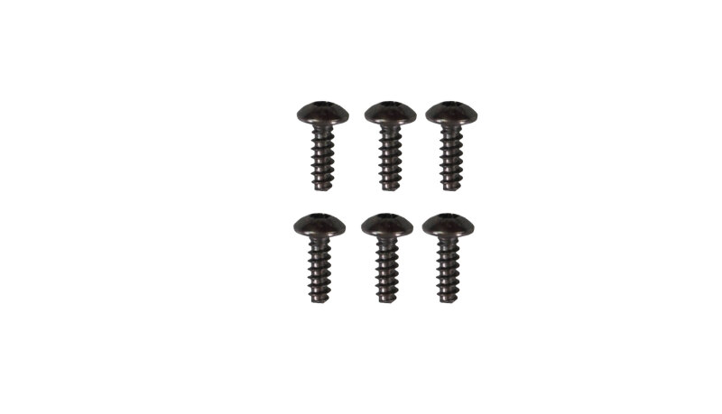 Rundkopfschrauben 2,6x8mm, 8 Stück