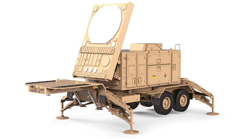 U.S. M747 Sattelauflieger Radar sand KIT