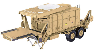 U.S. M747 Sattelauflieger Radar sand KIT