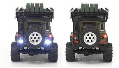 D90X28 Metall Scale Crawler 4WD 1:28 RTR grün