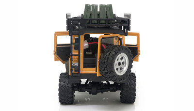 D90X28 Metall Scale Crawler 4WD 1:28 RTR, gelb