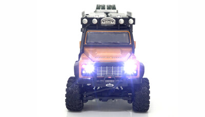 D90X28 Metall Scale Crawler 4WD 1:28 RTR, gelb