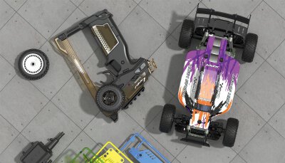 CoolRC DIY Race Buggy 2WD 1:18 Bausatz