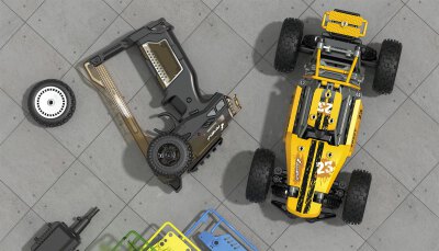 CoolRC DIY Oldscool Buggy 2WD 1:18 Bausatz