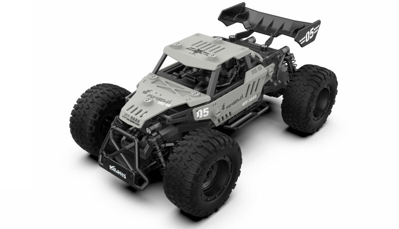 CoolRC DIY Stone Buggy 2WD 1:18 Bausatz grau