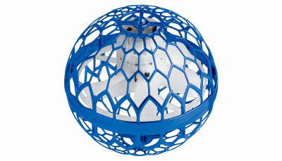 Magischer Hover Fly Ball 96mm mit Gyro, blau