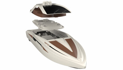 Caprice Yacht 380mm 2,4GHz RTR