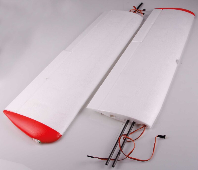 Robbe Modellsport TRAGFLÄCHENSATZ AIR BEAVER ROT mit BELEUCHTUNG