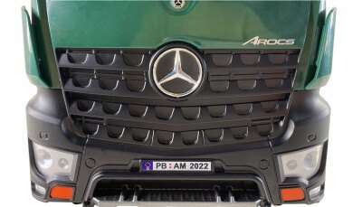 Mercedes-Benz Arocs Lizenz Kranwagen mit Kipper RTR grün