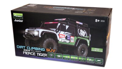 Dirt Climbing Fierce Tiger SUV Crawler 4WD 1:10 RTR