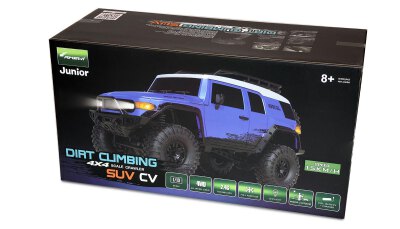 Dirt Climbing SUV CV Crawler 4WD 1:10 RTR blau