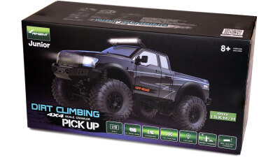 Dirt Climbing PickUp Crawler 4WD 1:10 RTR schwarz