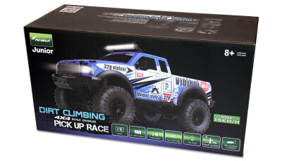 Dirt Climbing PickUp Race Crawler 4WD 1:10 RTR blau