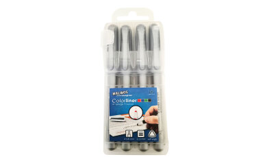 Color Liner 4 farbige Fineliner