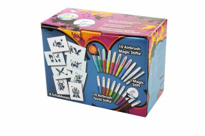 Airbrushkompressor rot