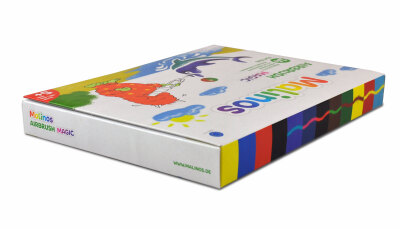 Airbrush Magic XL 14+1 Malinos inkl. Löschfarben