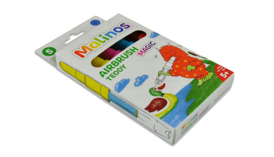 Airbrush Magic 5er Teddy inkl. Schablone A6
