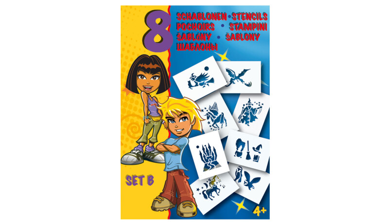 BloPens Schablonen Set B Fantasy