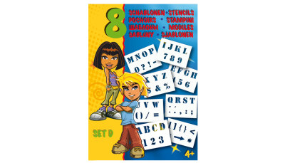 BloPens Schablonen Set D