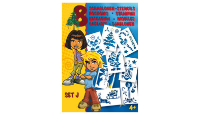 BloPens Schablonen Set J Weihnachtsmotive