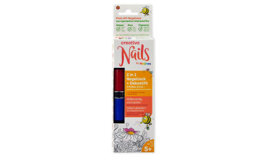 Creative Nails Lackstift 2er Dunkelrot + Königsblau