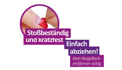 Creative Nails Lackstift  2er Purpurviolett+leuchtendes Rosa